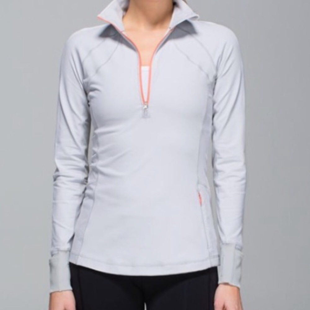 Lululemon run shirt 1/2 zip